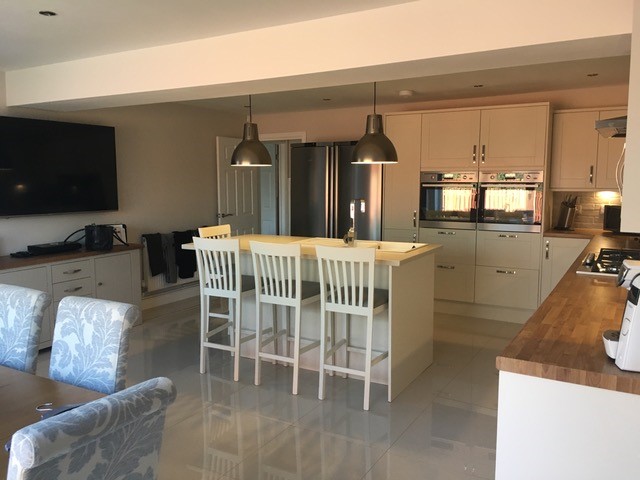 TCDS Plans Architectural Services Leicester Open plan kitchen extension.